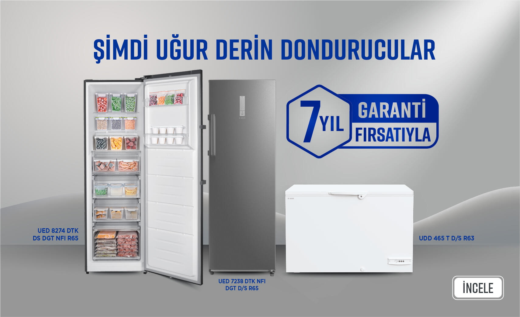 Uğur'dan Ücretsiz 7 Yıl Garanti Kampanyası