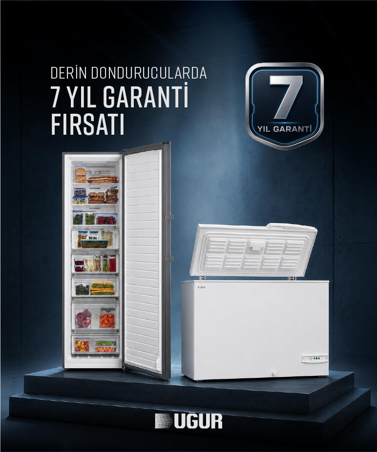 Derin Dondurucularda 7 Yıl Garanti Fırsatı
